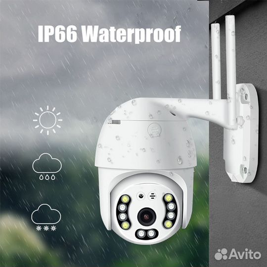 NEW Wifi уличная 3 мп камера R-cams-ip3ptz поворот