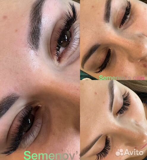 Наращивание ресниц в студии 1:30ч (есть окошки)