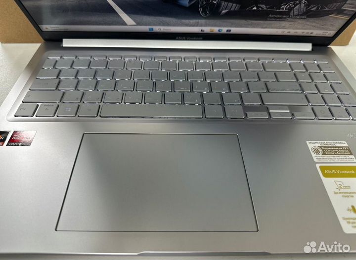 Новый ноутбук asus ryzen 5 5625U/Fhd/ips 512gb