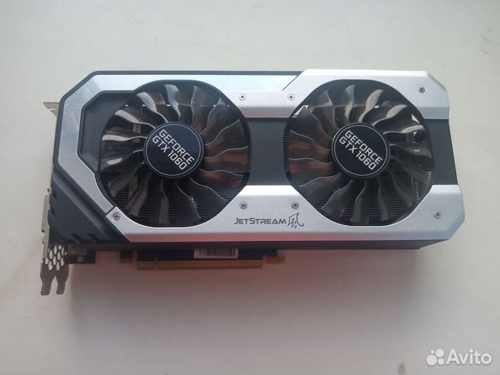 Видеокарта gtx 1060 Palit Jetstream