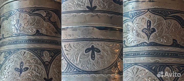 Кувшин для воды серебряный. 1250 мл., 875-я проба