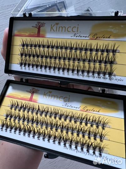 Ресницы пучки Kimcci 20D C 8,9,10,11,12,14