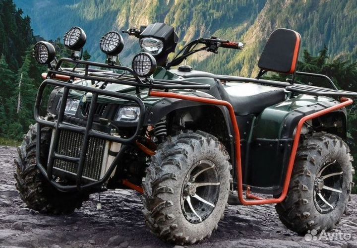 Квадроцикл zongshen taiga 4X4 350 сс
