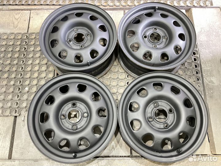 Оригинальные фольксваген R14 сверловка 4*100