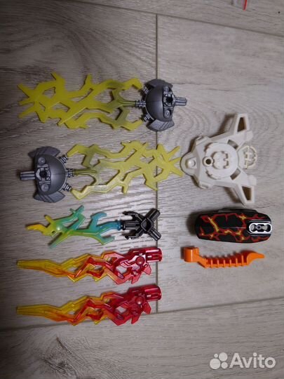 Lego Bionicle, Hero Factory - детали