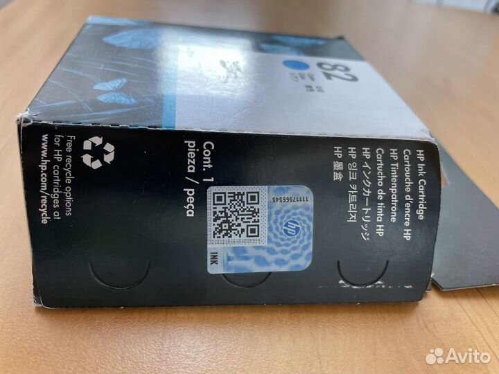 Картридж hp 82