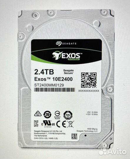 2.4Tb SAS SFF HDD seagate ST2400MM0129