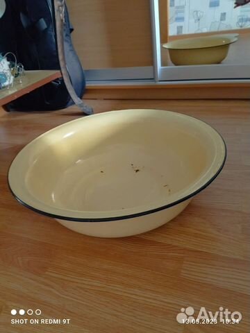 Таз эмалированный, бидон СССР
