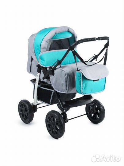 Коляска-трансформер Babyton Melly Blue