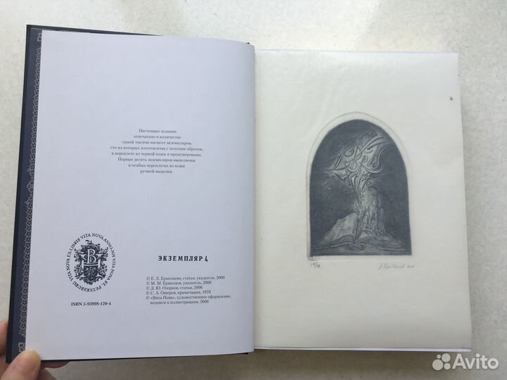 Вита нова Илиада Нумерованное издание