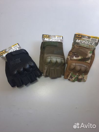 Тактические беспалые перчатки