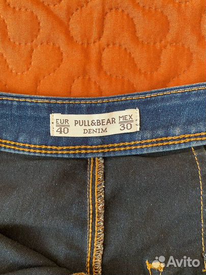 Шорты джинсовые pull&bear