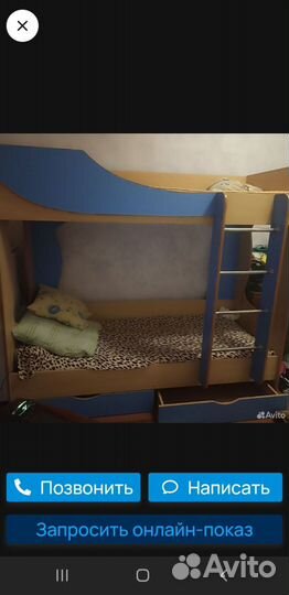 Детская кровать чердак