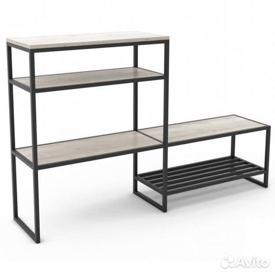 Обувница в стиле лофт