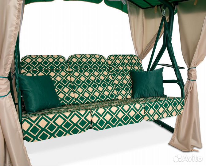 Качели садовые элегант люкс ковка