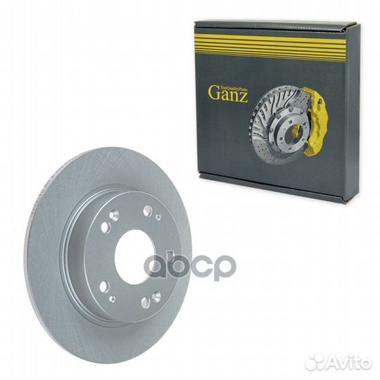 Диск тормозной задний с покрытием honda Civic 4