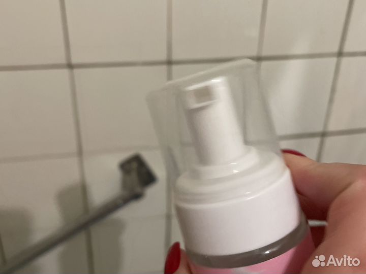 Пенка для умывания для нарощенных ресниц