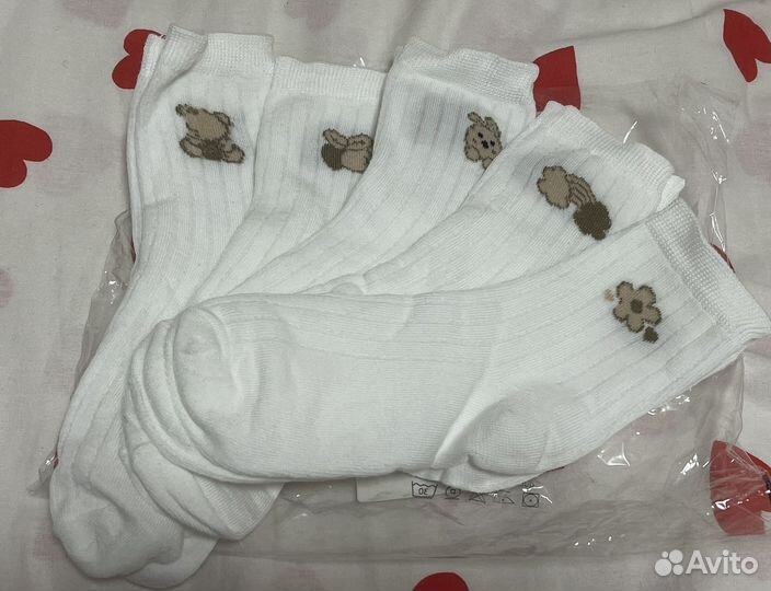 Носки женские белые