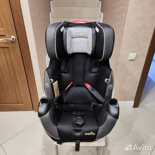 Детское автокресло с изофикс evenflo