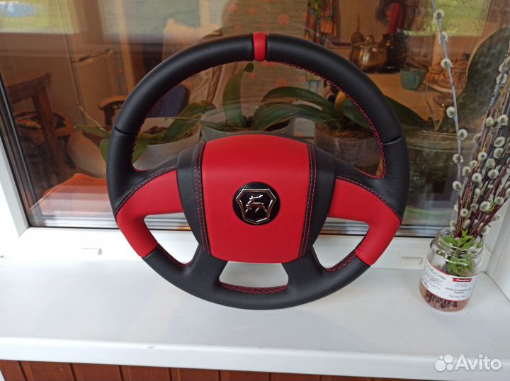 Руль на газель Бизнес, Некст. Кожа каучук