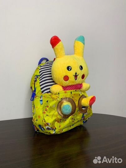Рюкзак с игрушкой Пикачу, Единорог