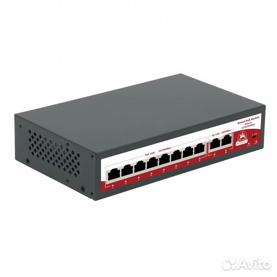 Коммутатор на 8 PoE портов SR-PS0820GBL
