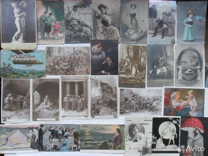 Старинные до 1917г, 1920х - 30х г, живопись цветы