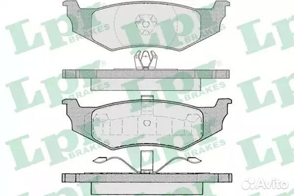 Колодки тормозные дисковые