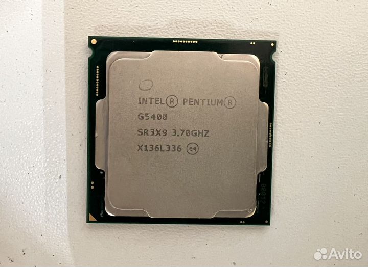 Процессор intel Pentium Gold G5400, 1151v2