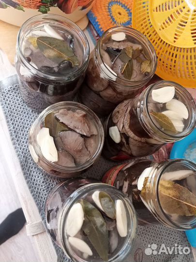 Грибы соленые, маринованные