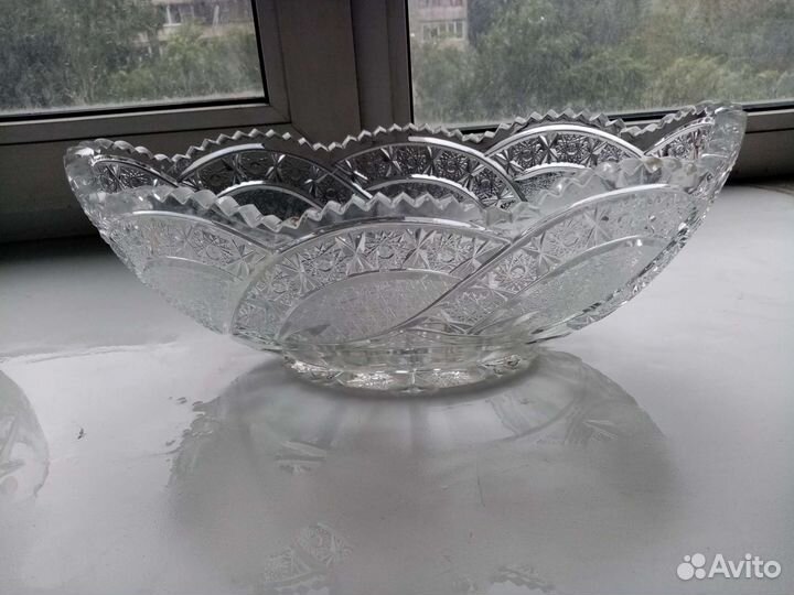 Ваза хрустальная СССР