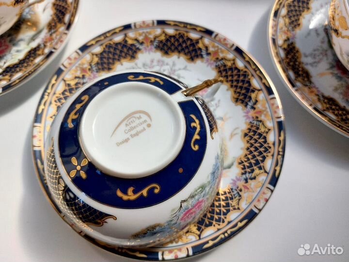 Чайный сервиз фарфор England Arti m