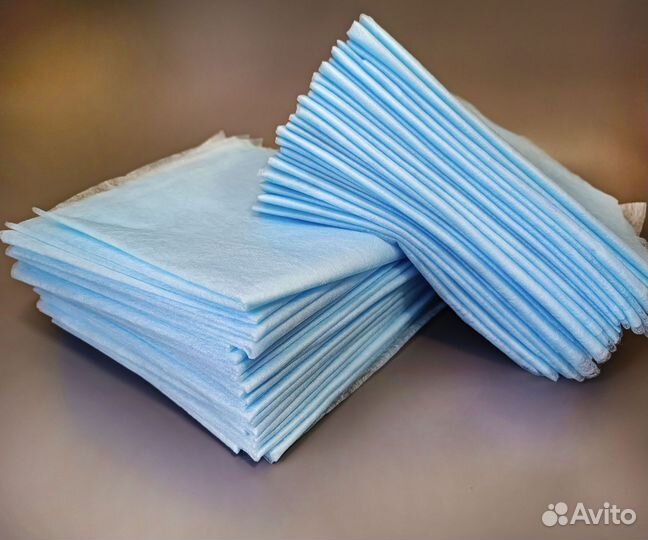 Одноразовые простыни в сложении 80*200 100шт