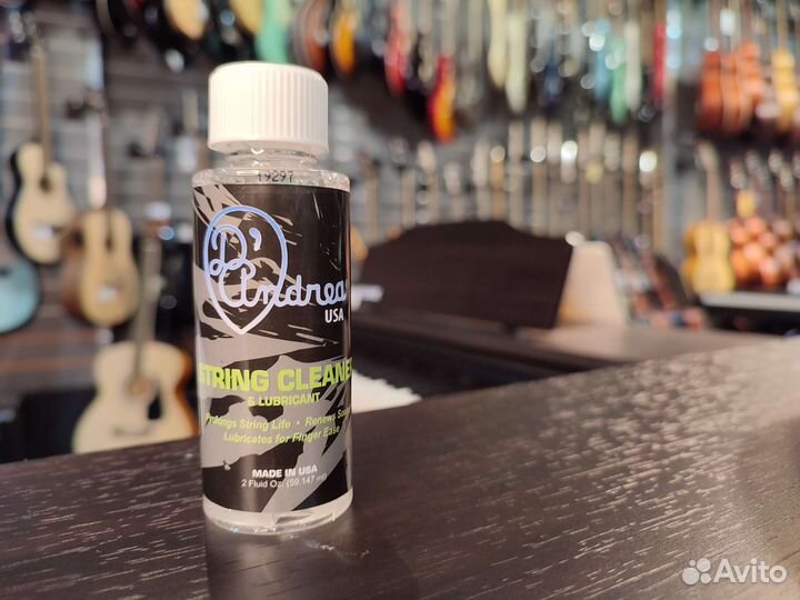 Очиститель и смазка струн D'Andrea