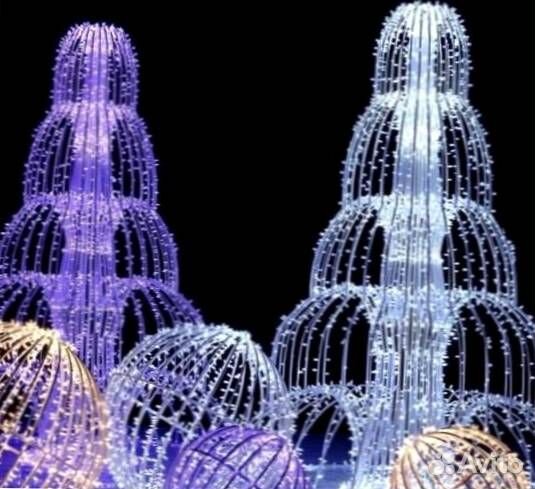 Новогодняя подсветка.Новогодние уличные фигуры