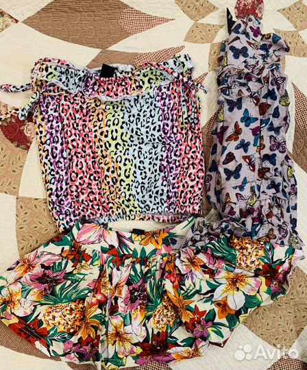 Продам пакет вещей для девочки, рост 110-122