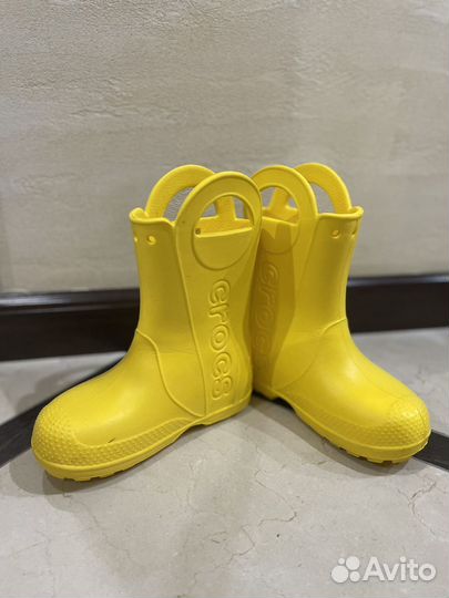 Резиновые сапоги crocs
