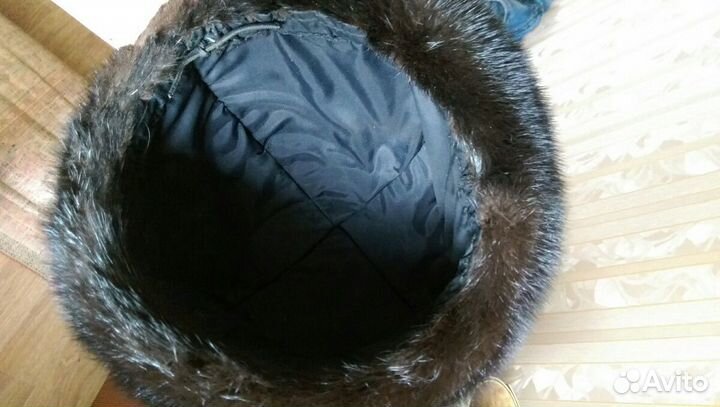 Шапка норковая