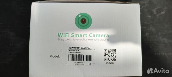 IP Камера видеонаблюдения 4 Мп, Wi-Fi, PTZ