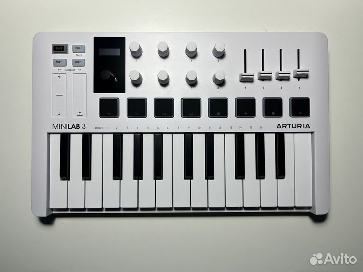 Midi-клавиaтуpa Arturia Minilab 3 новая + софт