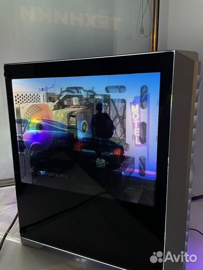 Корпус для пк с прозрачным дисплеем