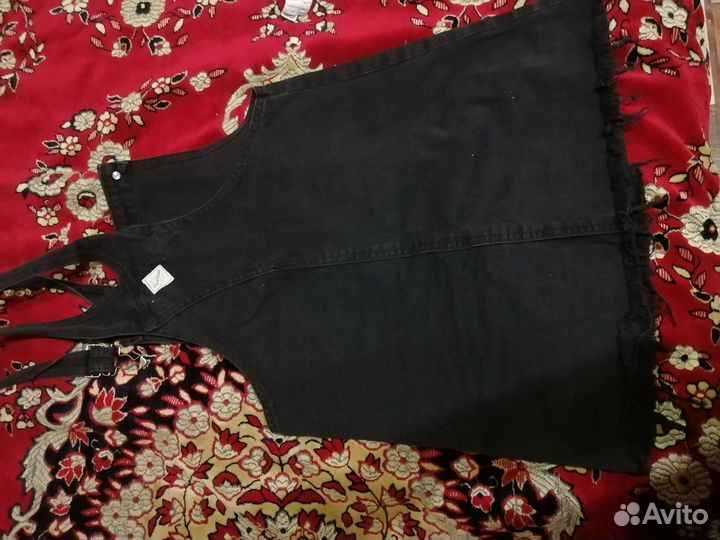 Джинсовый сарафан pull AND bear