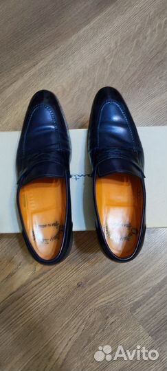 Santoni лоферы мужские 42,5рр