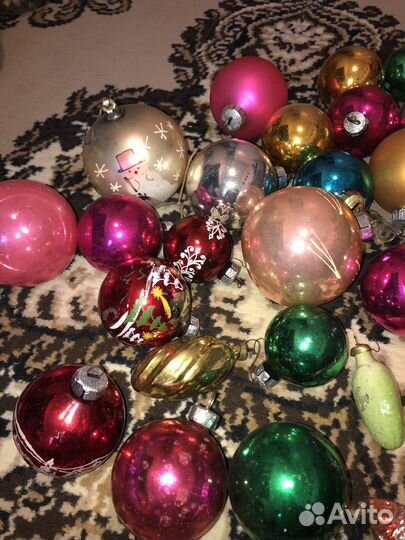 Елочные игрушки СССР