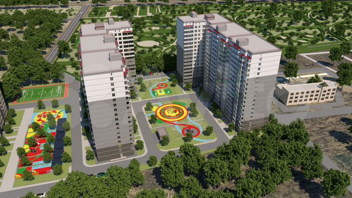 Квартира-студия, 33 м², 13/19 эт.