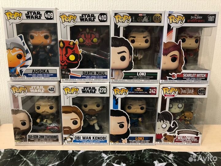 Funko Pop разные: Star Wars, Marvel, другие