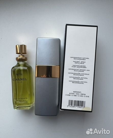 Chanel но 19 eau de toilette 50 мл винтаж