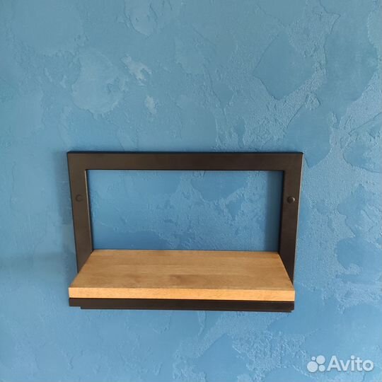 Полка в рамке, в стиле лофт