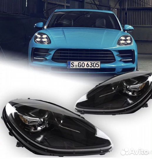 Фары для Porsche Macan 2014-2023, Светодиоды