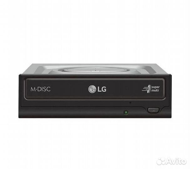 Оптический привод DVD-RW LG GH24NSD5, черный